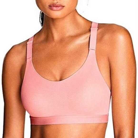 Victoria's Secret Other - Victoria Secret Sport Incredible Blush Pink Strappy Racerback Underwire Bra 32B